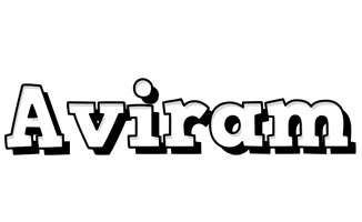 Aviram snowing logo