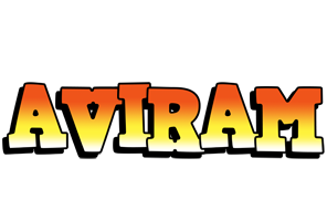 Aviram sunset logo