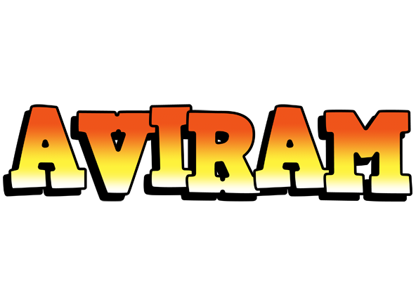 Aviram sunset logo