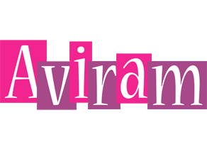 Aviram whine logo