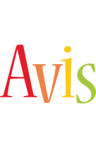 Avis birthday logo