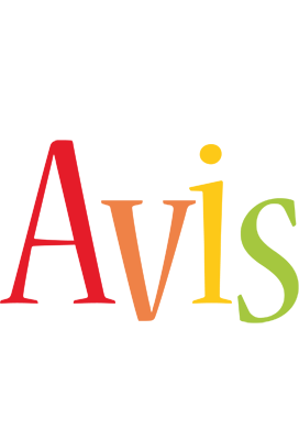 Avis birthday logo