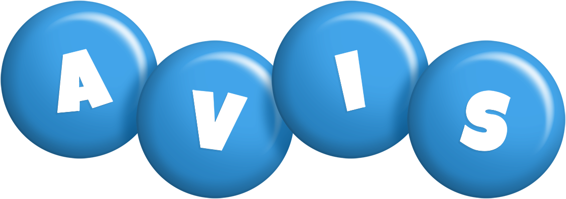 Avis candy-blue logo