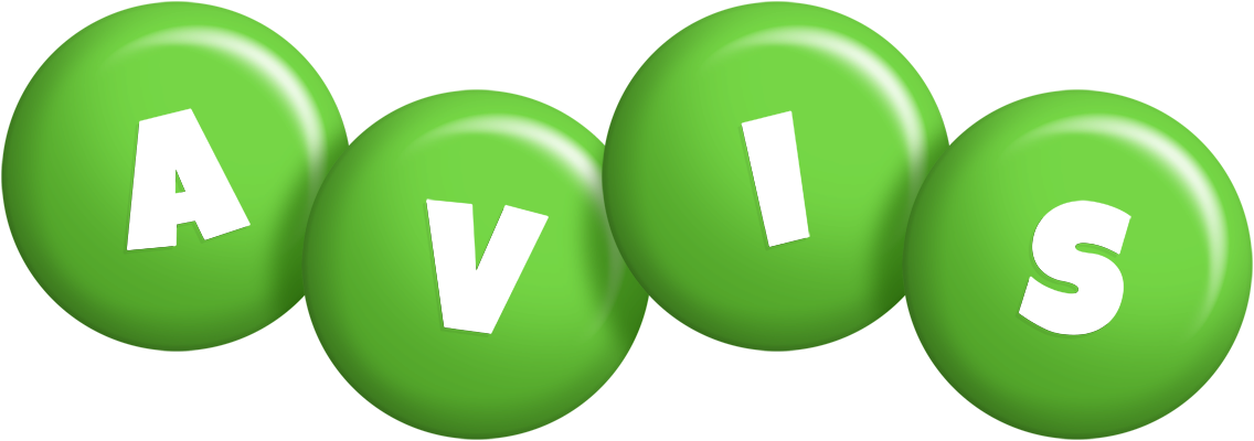 Avis candy-green logo