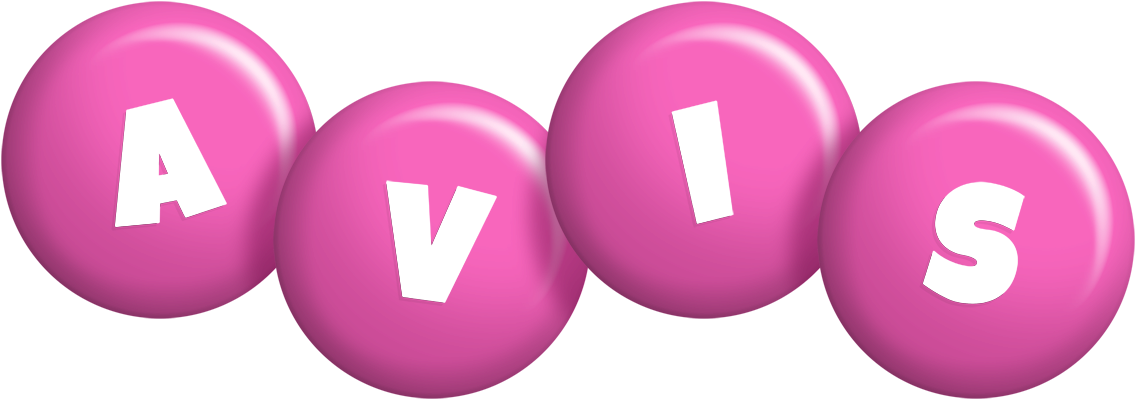 Avis candy-pink logo