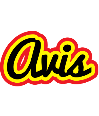 Avis flaming logo