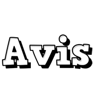 Avis snowing logo