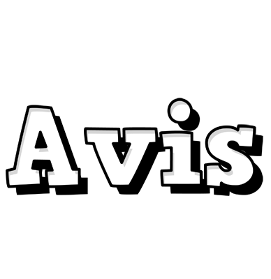 Avis snowing logo