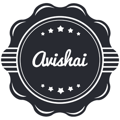 Avishai badge logo