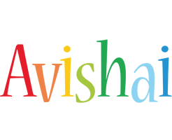 Avishai birthday logo