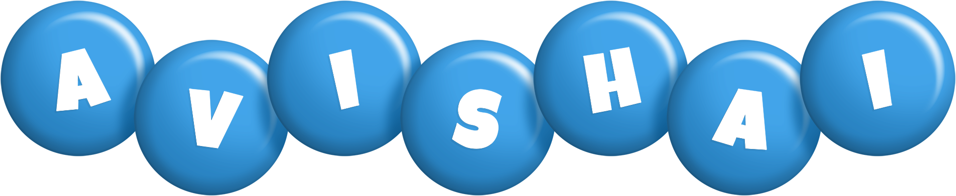 Avishai candy-blue logo
