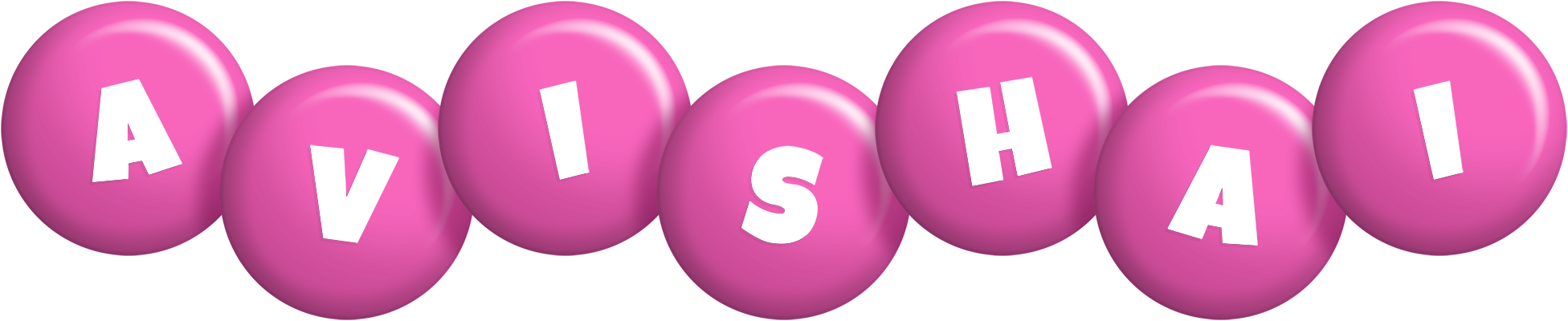 Avishai candy-pink logo