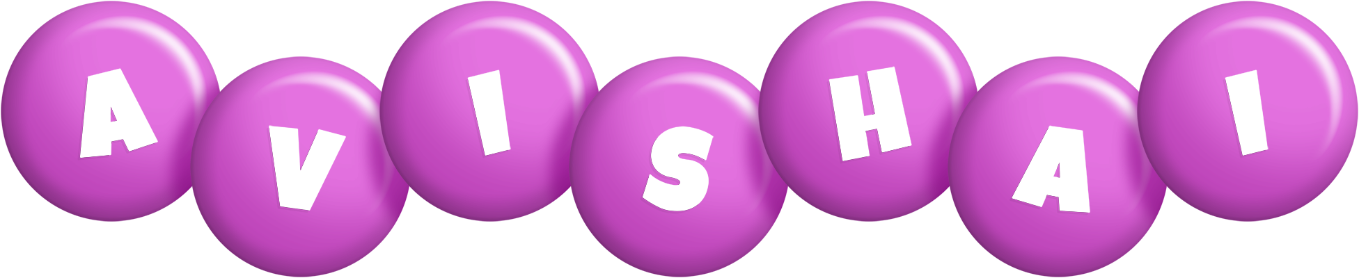 Avishai candy-purple logo