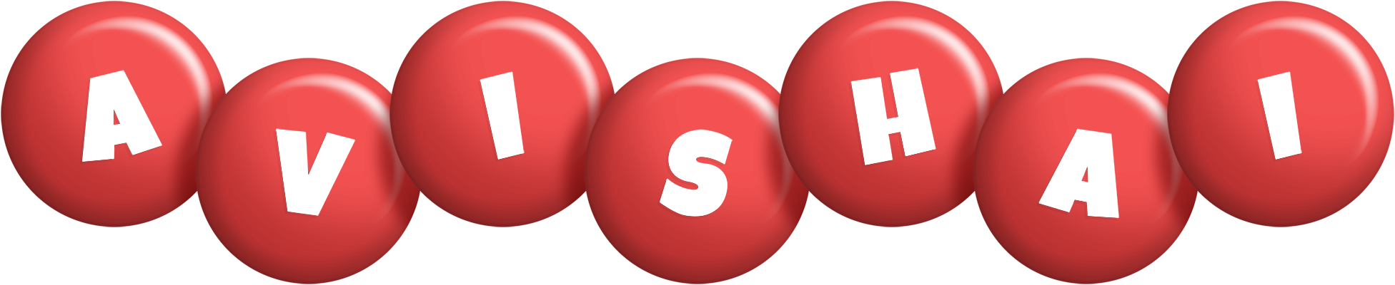 Avishai candy-red logo