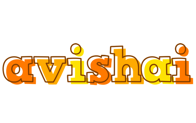 Avishai desert logo