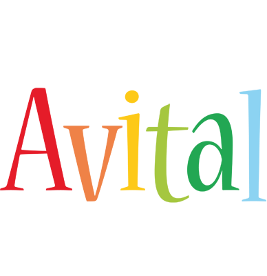Avital birthday logo