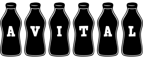 Avital bottle logo