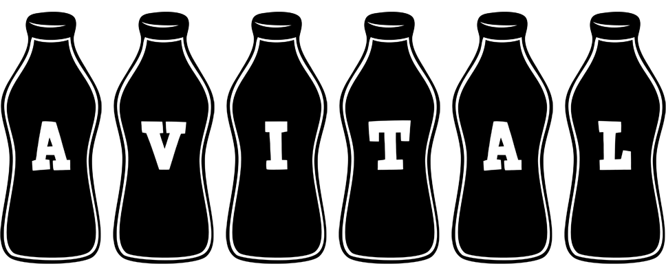 Avital bottle logo