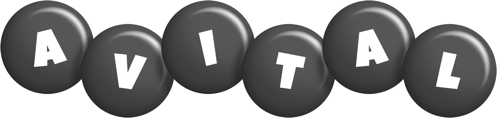 Avital candy-black logo