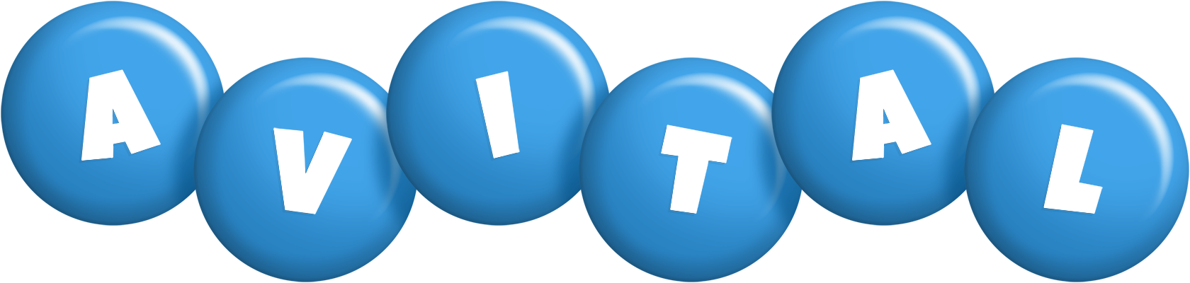 Avital candy-blue logo