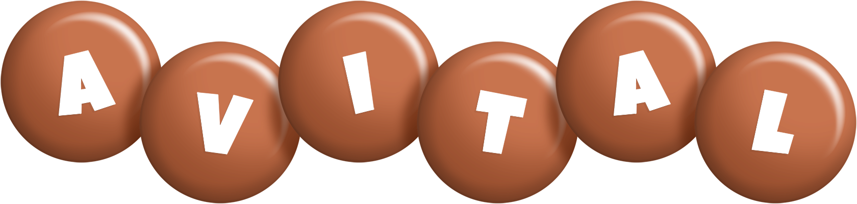 Avital candy-brown logo