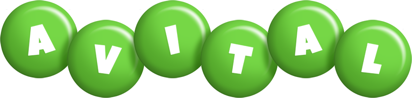 Avital candy-green logo