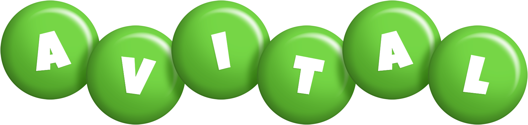 Avital candy-green logo