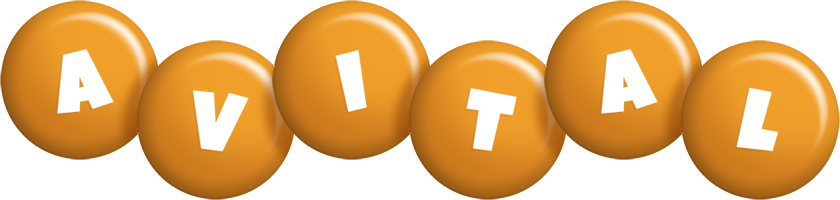 Avital candy-orange logo