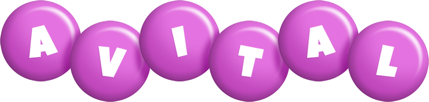 Avital candy-purple logo