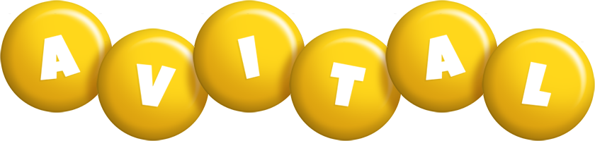 Avital candy-yellow logo