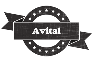 Avital grunge logo