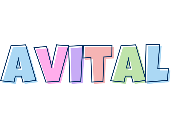 Avital pastel logo