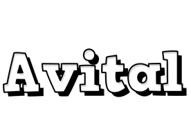 Avital snowing logo