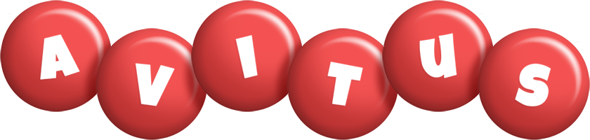 Avitus candy-red logo