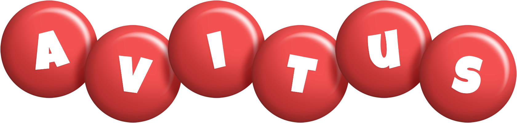 Avitus candy-red logo