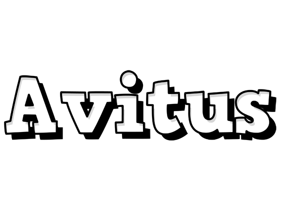 Avitus snowing logo
