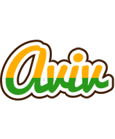 Aviv banana logo