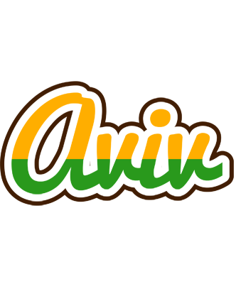 Aviv banana logo
