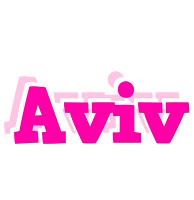 Aviv dancing logo