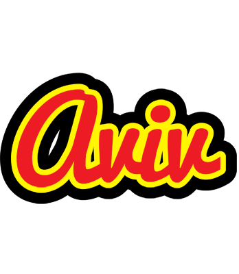 Aviv fireman logo
