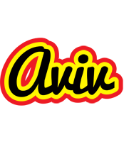 Aviv flaming logo