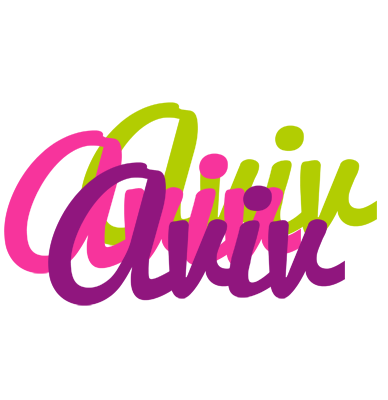 Aviv flowers logo