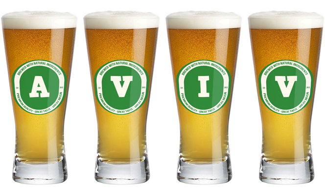 Aviv lager logo