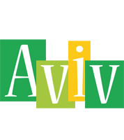 Aviv lemonade logo