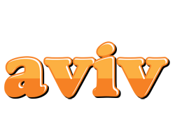 Aviv orange logo