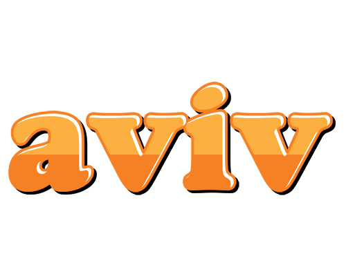 Aviv orange logo