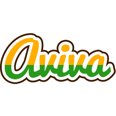 Aviva banana logo