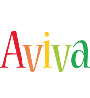 Aviva birthday logo