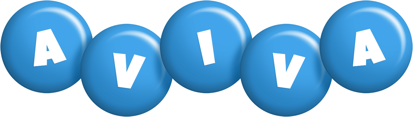 Aviva candy-blue logo