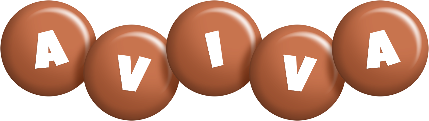 Aviva candy-brown logo
